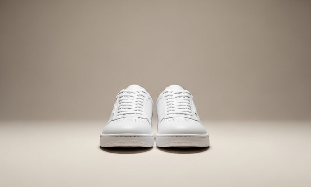 baskets blanches