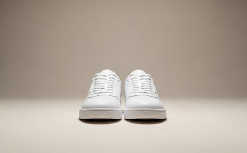 baskets blanches