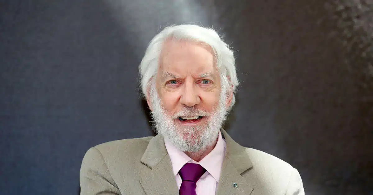 Donald Sutherland (sa taille, son poids) qui est sa femme