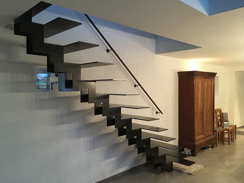 Escaliers en métal et bois une combinaison durable et résistante