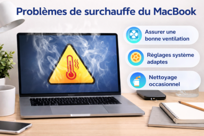 Surchauffe d'un Mac