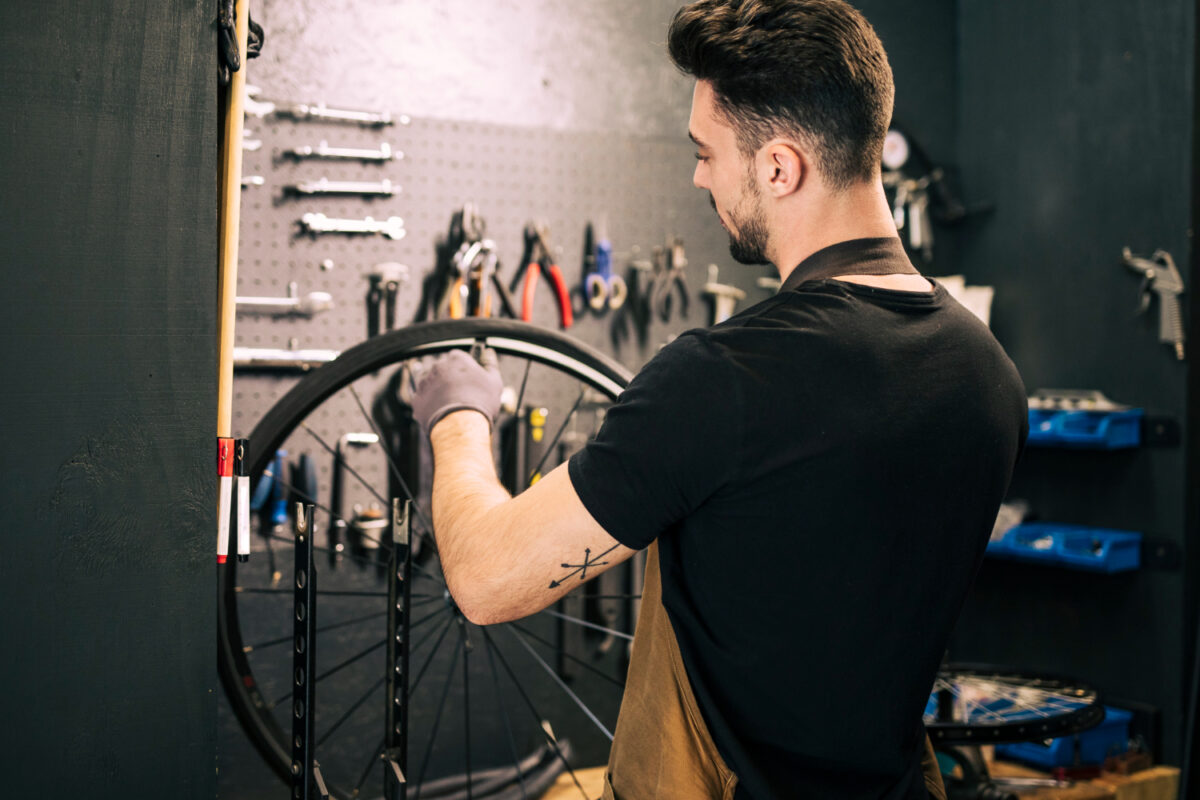 services d'entretien de vélos