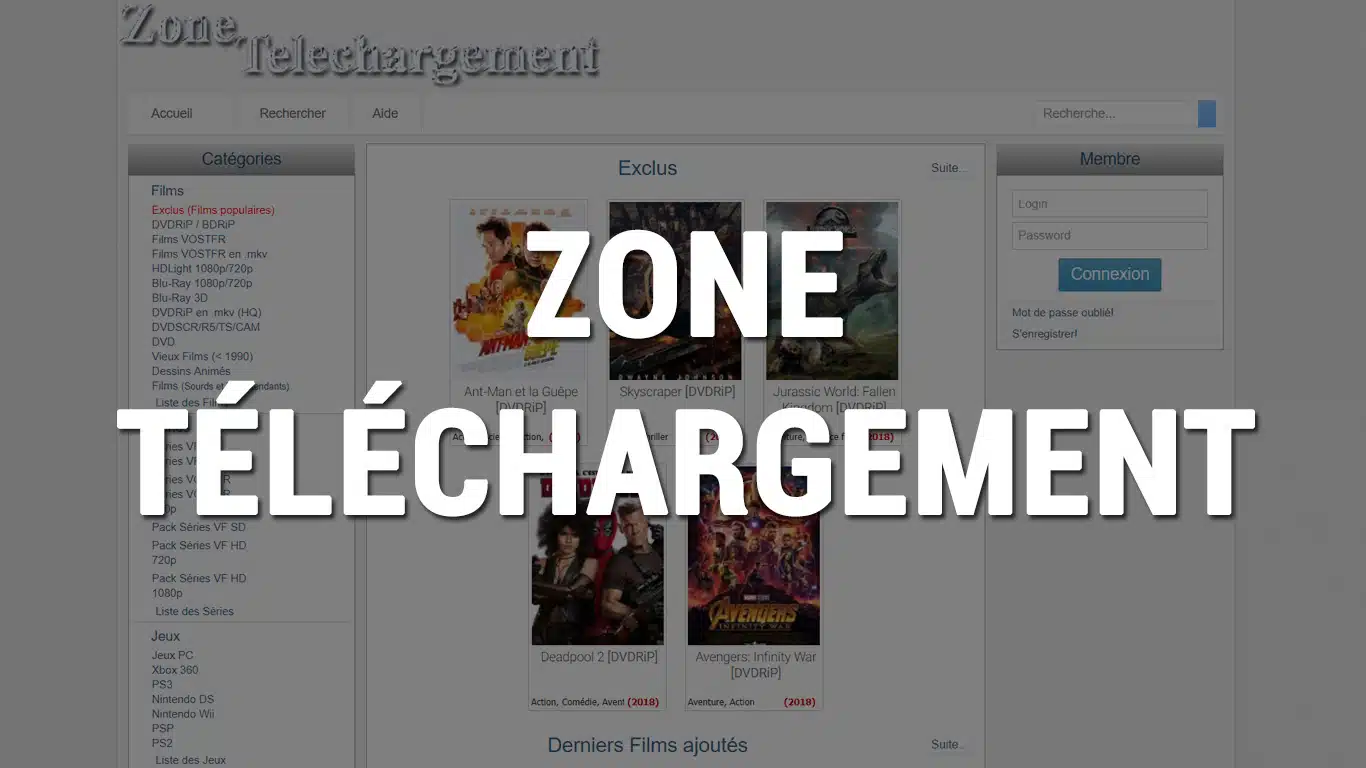Zone Téléchargement
